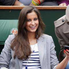 Miss France Malika Menard: Courtside Treasure