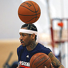 アレン・アイバーソン　月曜のナゲッツ戦でNBA復帰