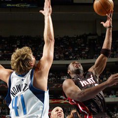 NBA　ヒート vs マーベリックス 2009/4/1