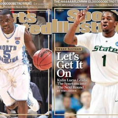 NCAA マーチ・マッドネス　UNC vs MSU