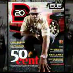 2007 DUBマガジン　50 CENT　カバーシュート　ビハインドザシーン　　海外高級外車